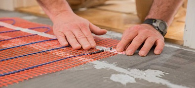 warmup sticky mat installation